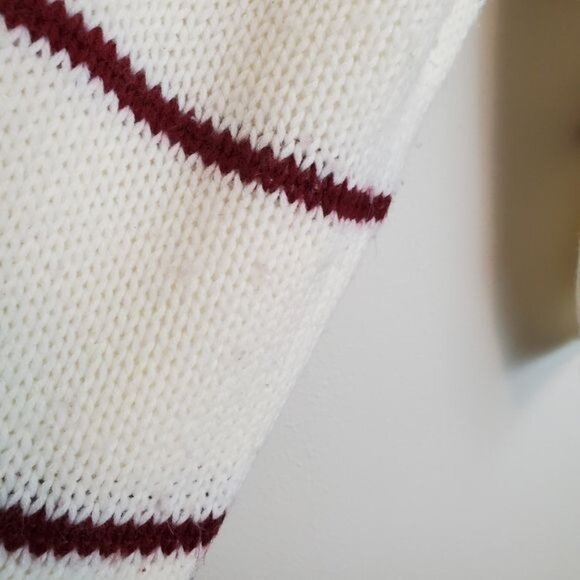 Vintage Gitano Men's knit sweater grid print - Picture 5 of 10